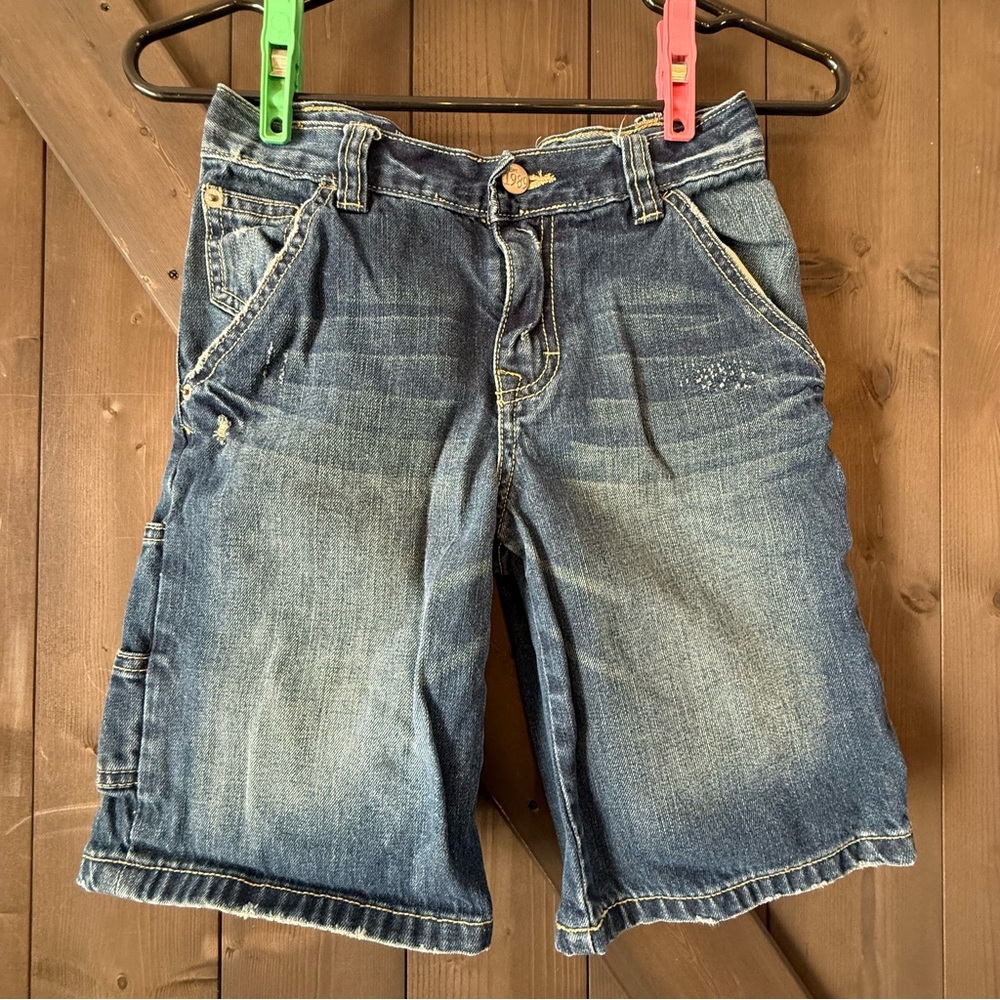 Children Place Kids' Dark Blue Denim Shorts
